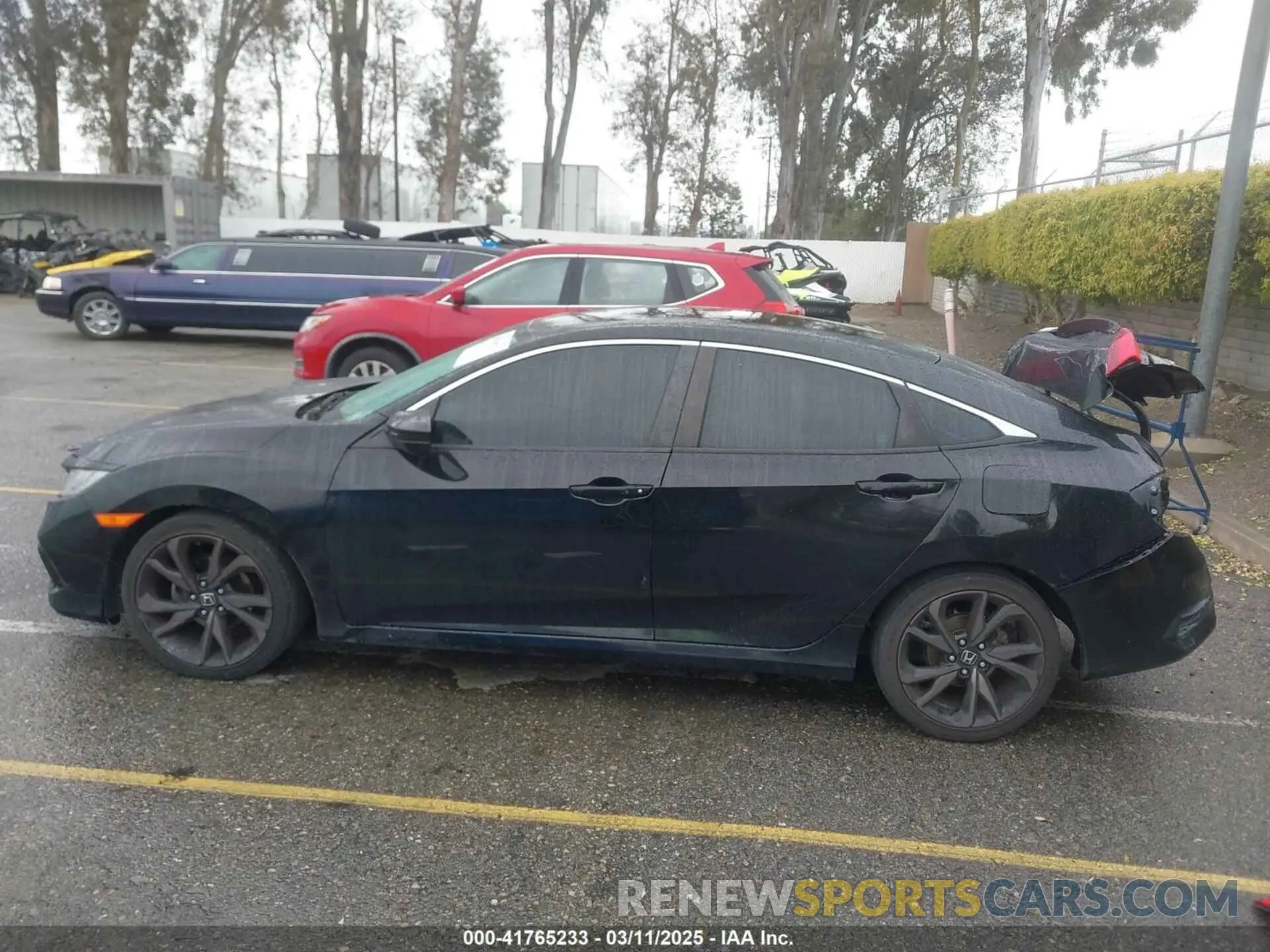 15 fotografías del automóvil dañado 19XFC2F85LE211765 HONDA CIVIC 2020