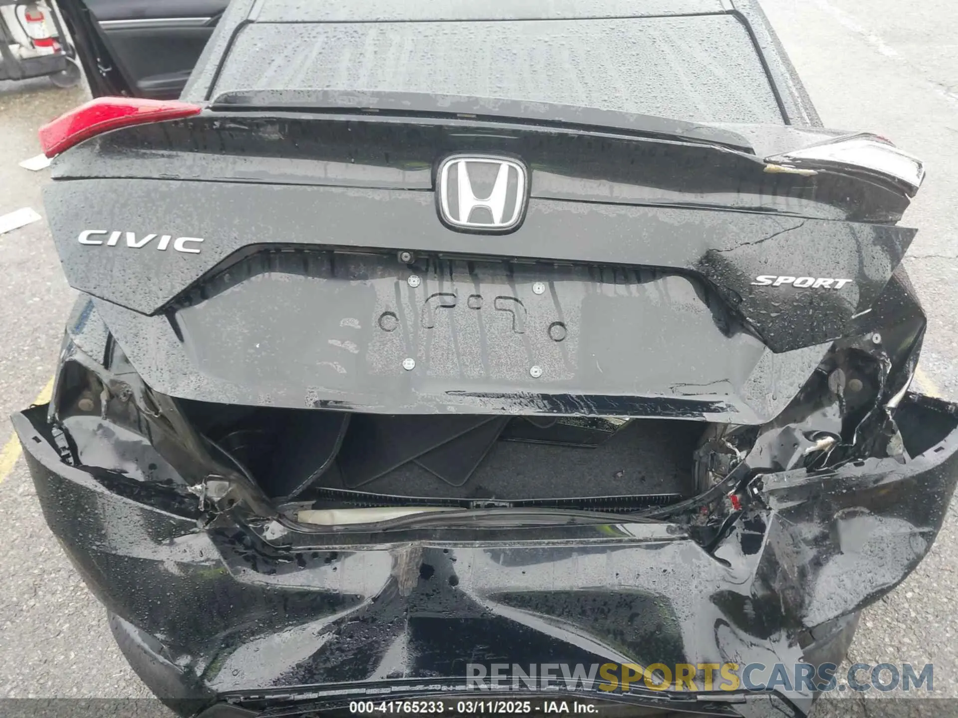 6 fotografías del automóvil dañado 19XFC2F85LE211765 HONDA CIVIC 2020