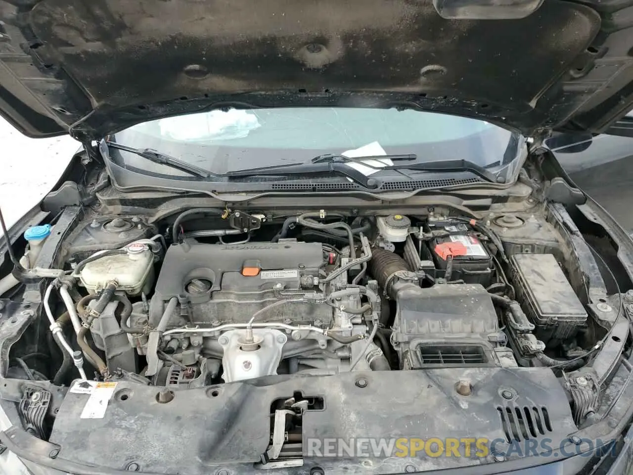 11 fotografías del automóvil dañado 19XFC2F86LE020310 HONDA CIVIC 2020