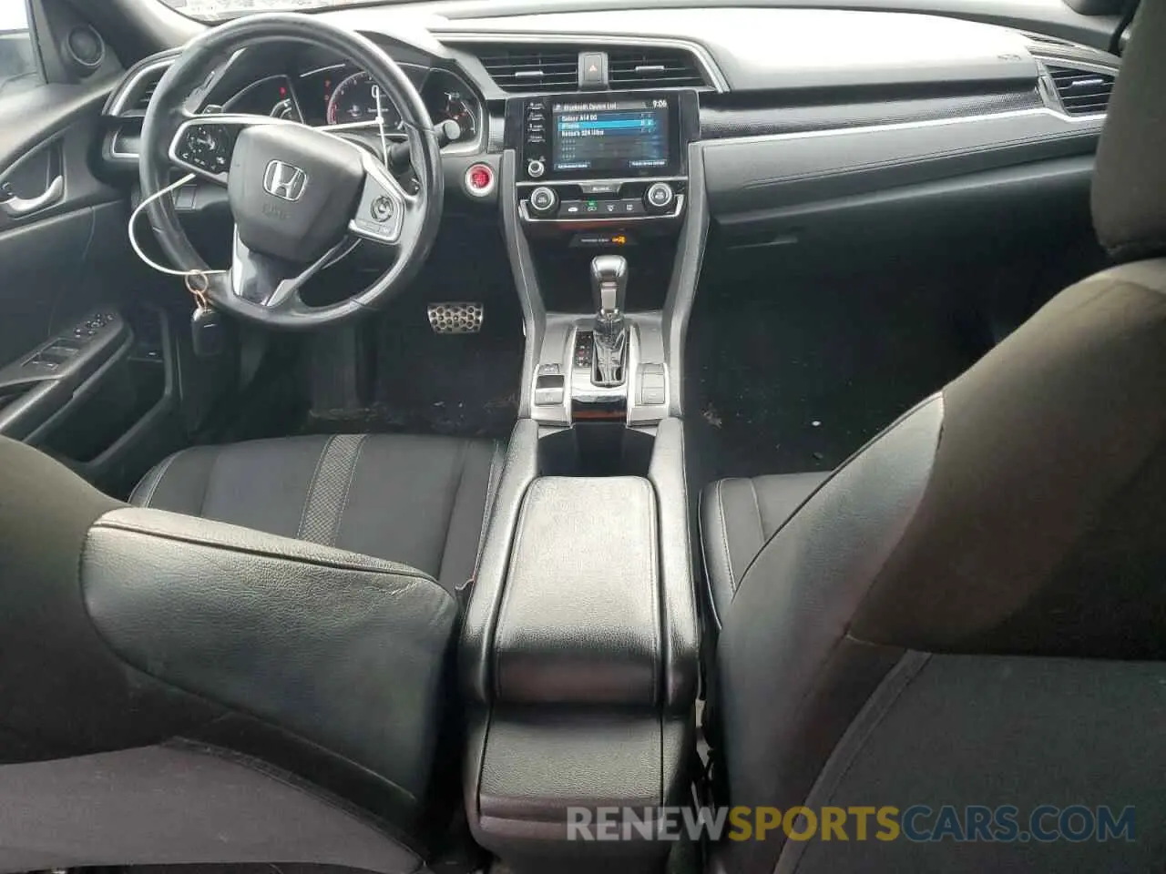 8 fotografías del automóvil dañado 19XFC2F87LE008280 HONDA CIVIC 2020