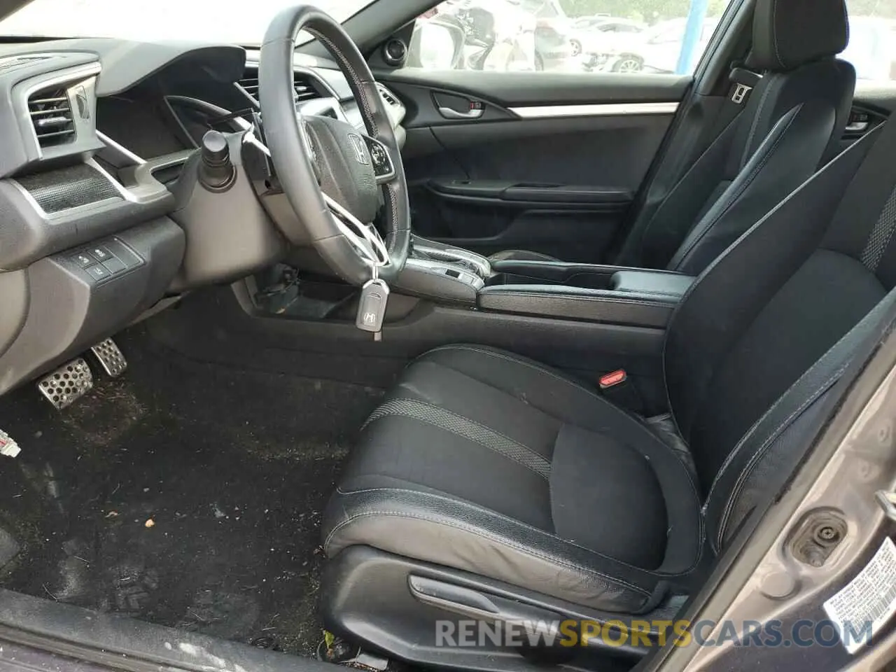 7 fotografías del automóvil dañado 19XFC2F87LE011762 HONDA CIVIC 2020