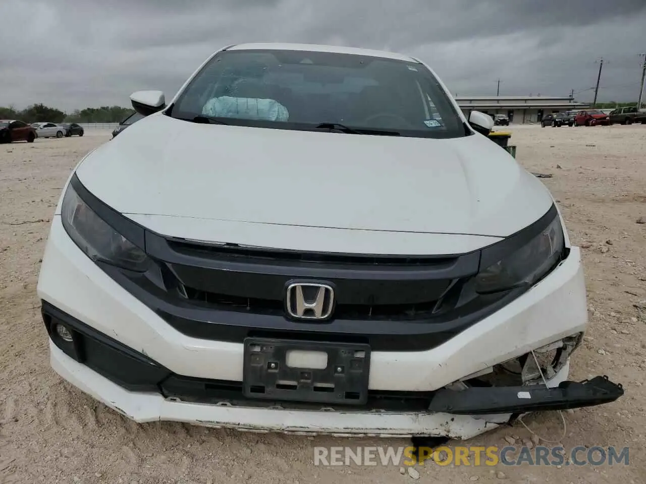 5 fotografías del automóvil dañado 19XFC2F87LE019800 HONDA CIVIC 2020