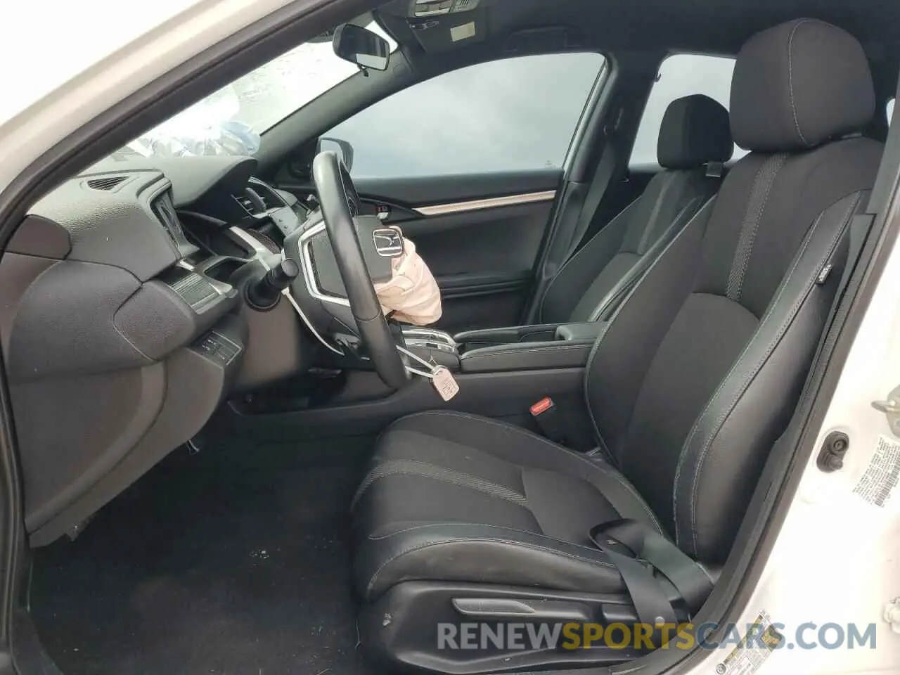 7 fotografías del automóvil dañado 19XFC2F87LE019800 HONDA CIVIC 2020