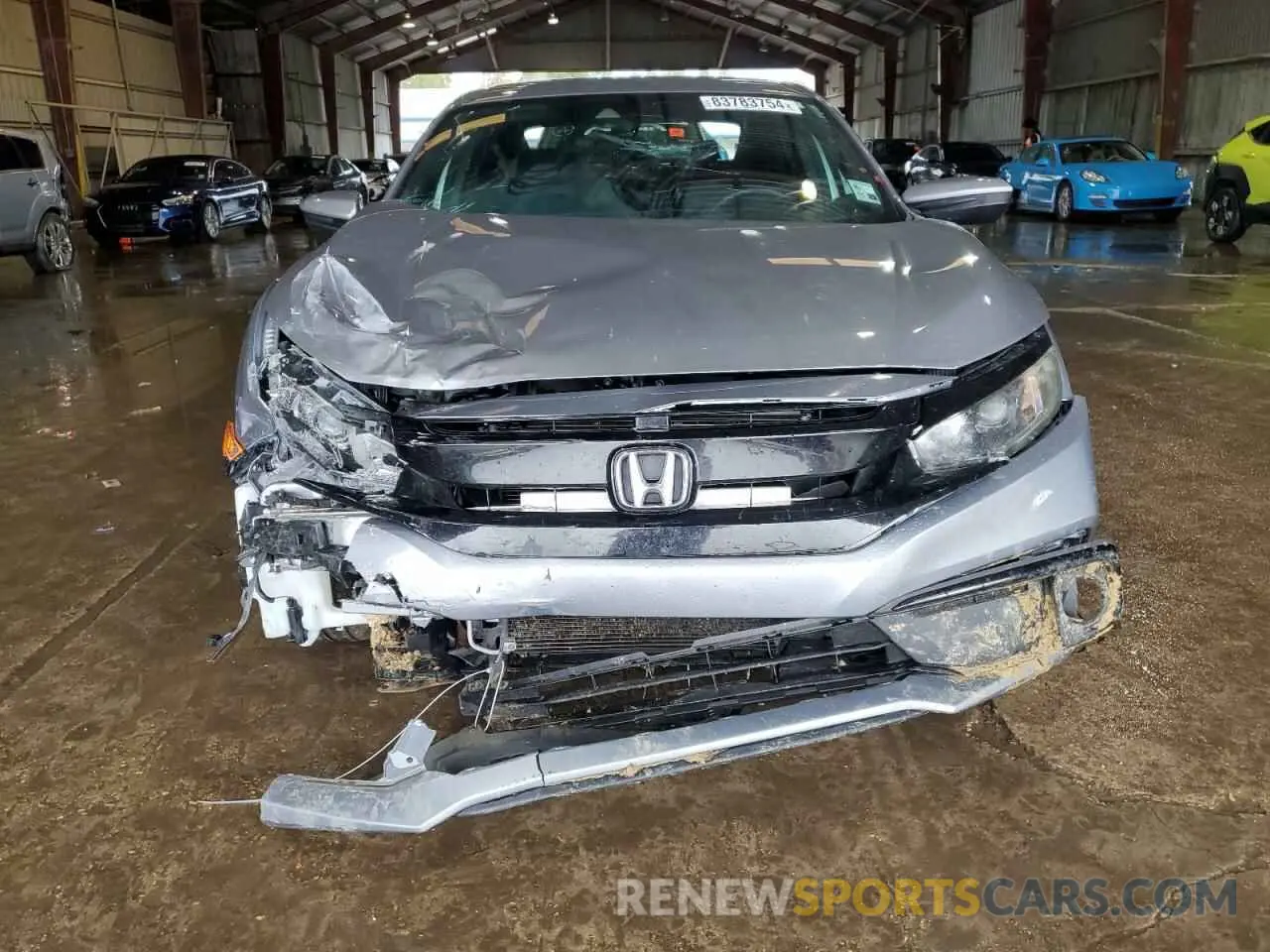 5 fotografías del automóvil dañado 19XFC2F88LE005324 HONDA CIVIC 2020