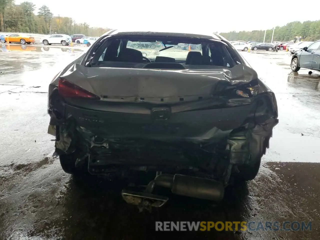 6 fotografías del automóvil dañado 19XFC2F88LE005324 HONDA CIVIC 2020