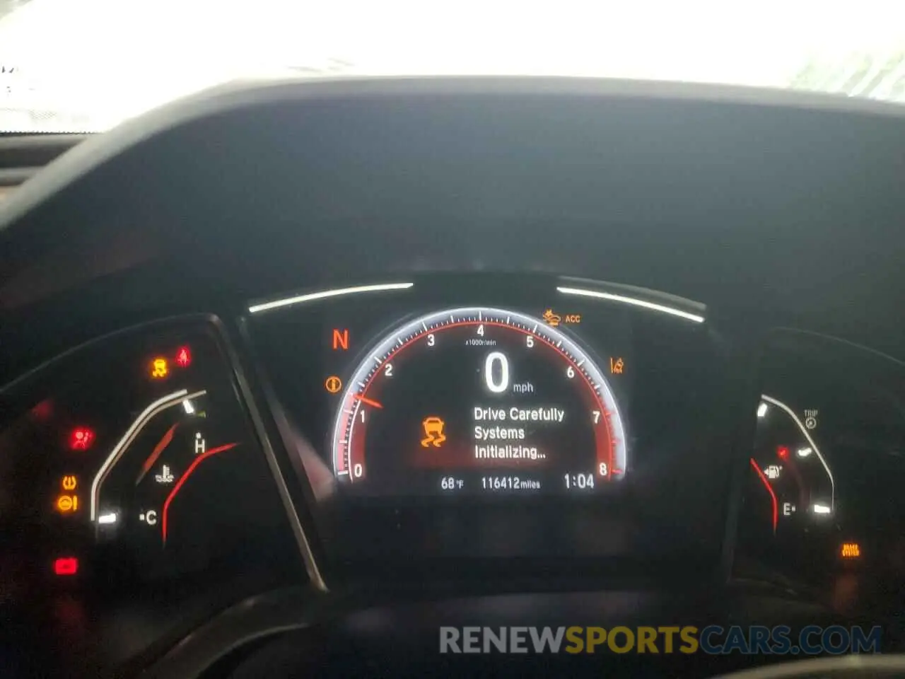 9 fotografías del automóvil dañado 19XFC2F88LE005324 HONDA CIVIC 2020