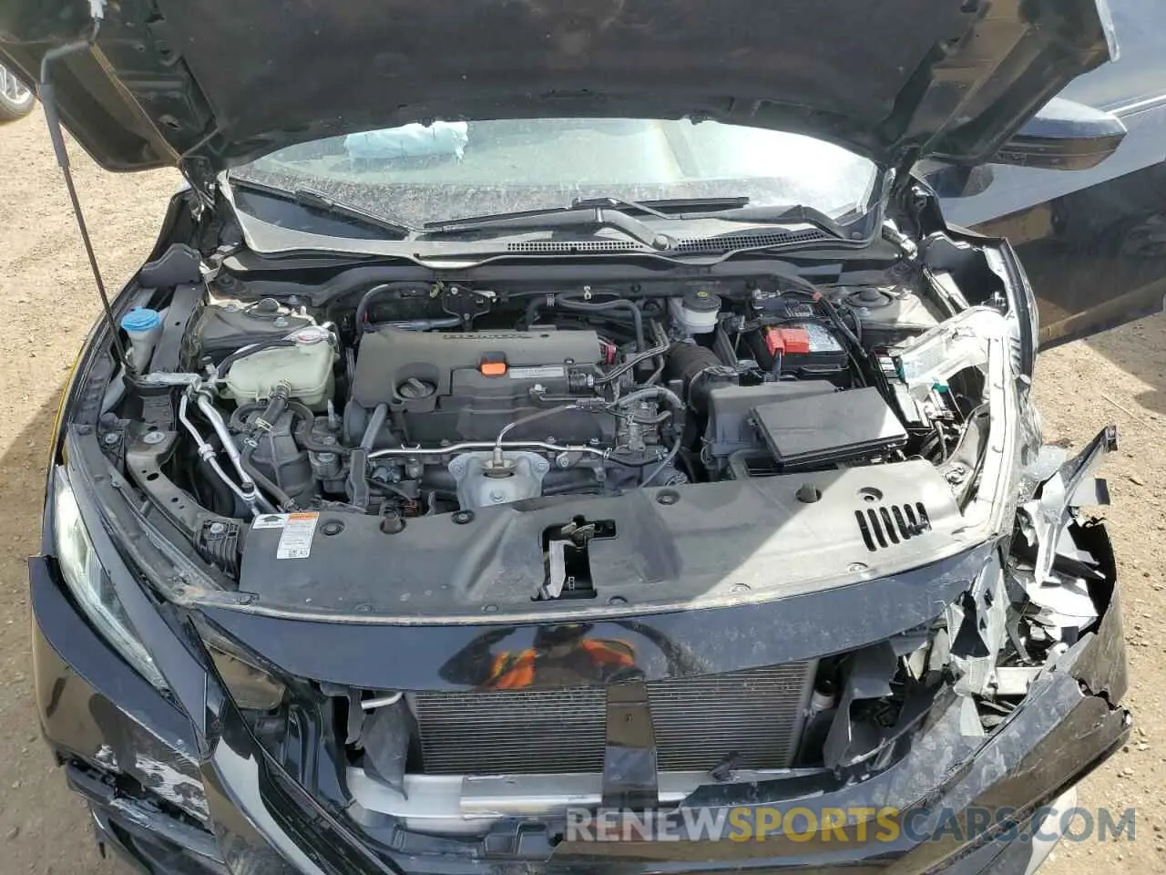 12 fotografías del automóvil dañado 19XFC2F88LE016968 HONDA CIVIC 2020