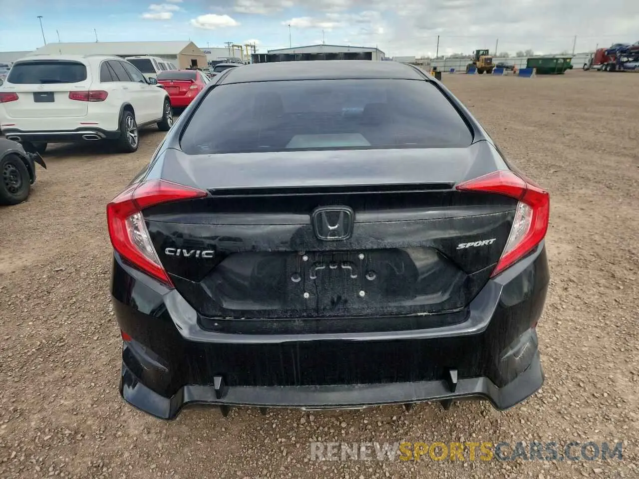6 fotografías del automóvil dañado 19XFC2F88LE016968 HONDA CIVIC 2020
