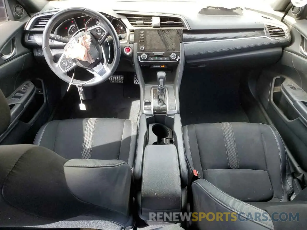 8 fotografías del automóvil dañado 19XFC2F88LE016968 HONDA CIVIC 2020