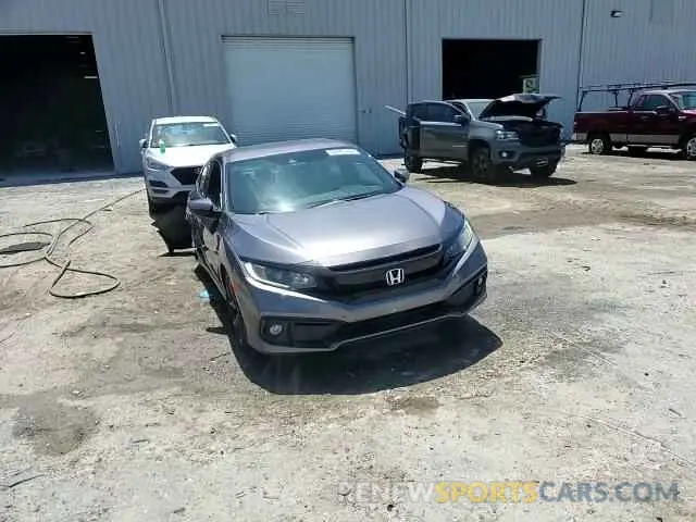 13 fotografías del automóvil dañado 19XFC2F89LE005672 HONDA CIVIC 2020