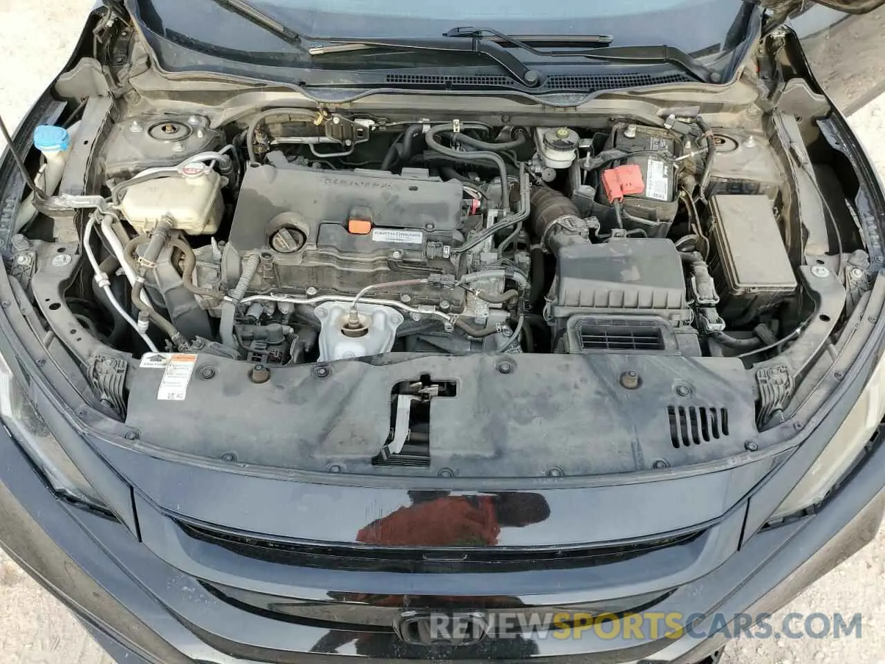 11 fotografías del automóvil dañado 19XFC2F89LE030572 HONDA CIVIC 2020