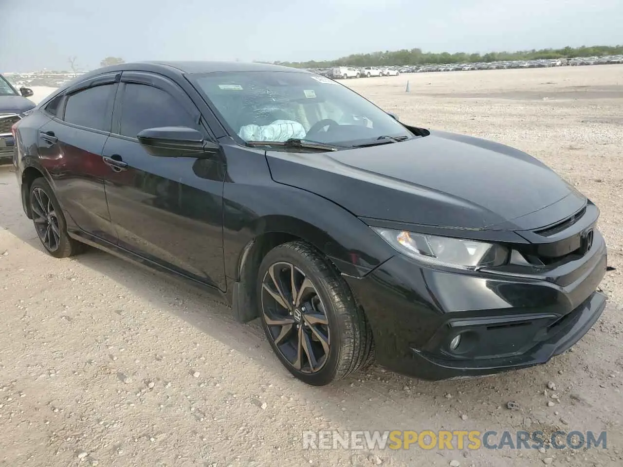 4 fotografías del automóvil dañado 19XFC2F89LE030572 HONDA CIVIC 2020