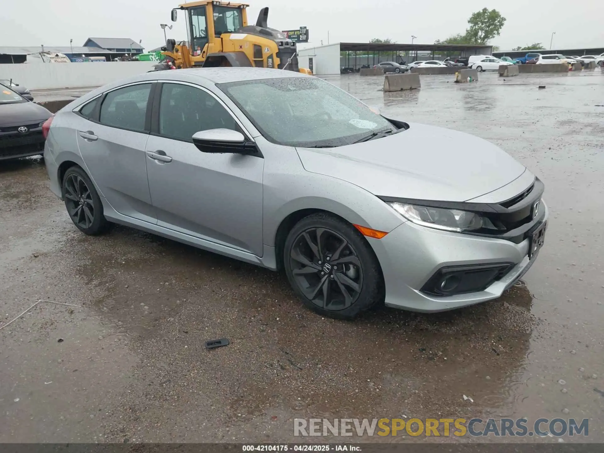 1 fotografías del automóvil dañado 19XFC2F89LE209405 HONDA CIVIC 2020