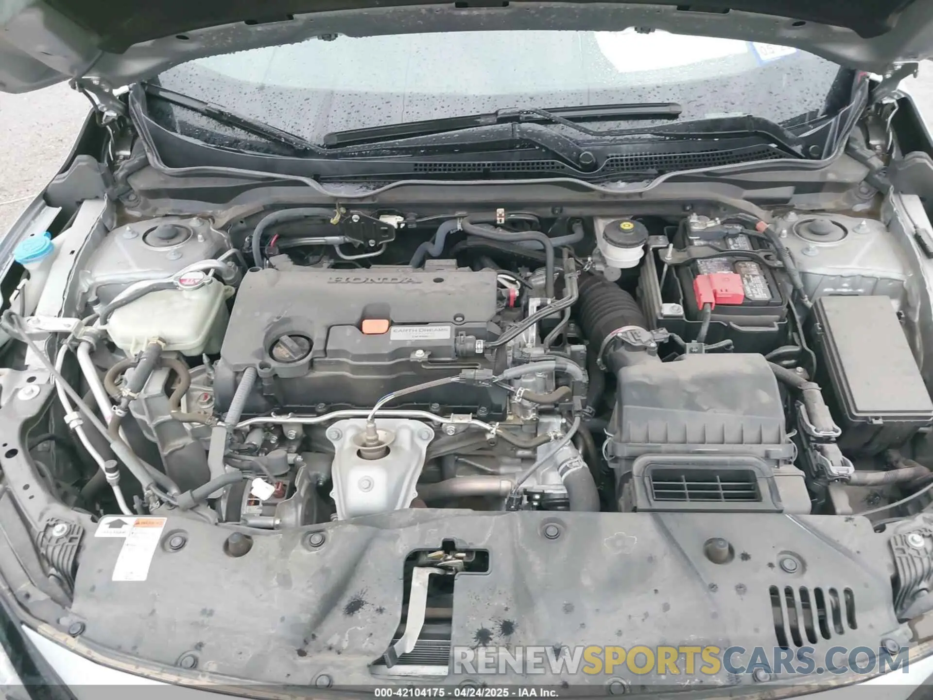 10 fotografías del automóvil dañado 19XFC2F89LE209405 HONDA CIVIC 2020