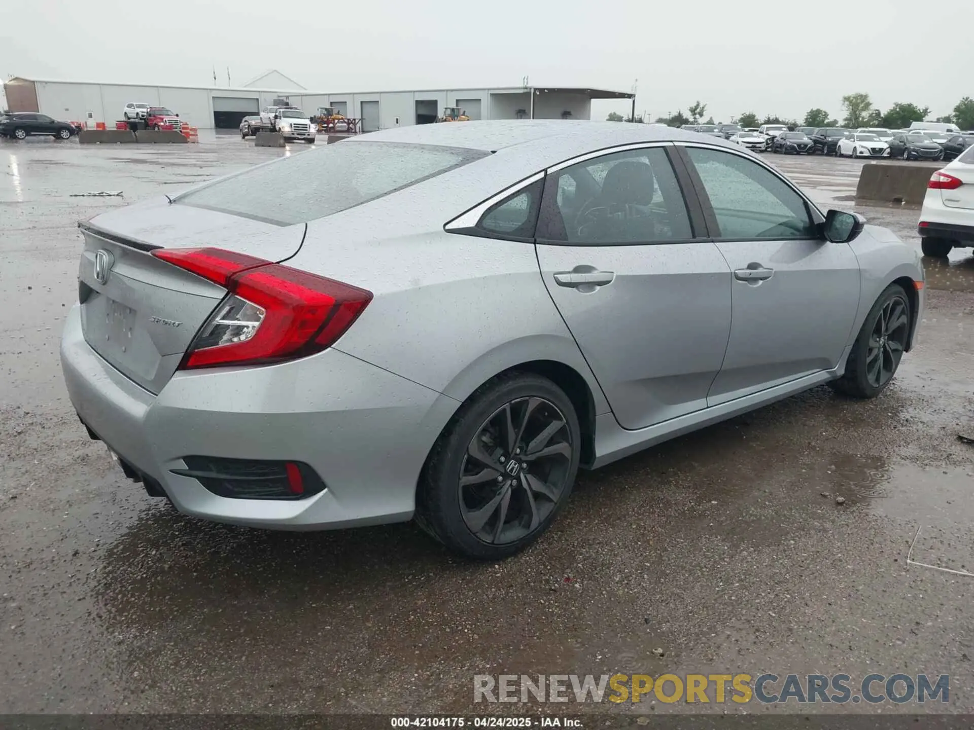 4 fotografías del automóvil dañado 19XFC2F89LE209405 HONDA CIVIC 2020
