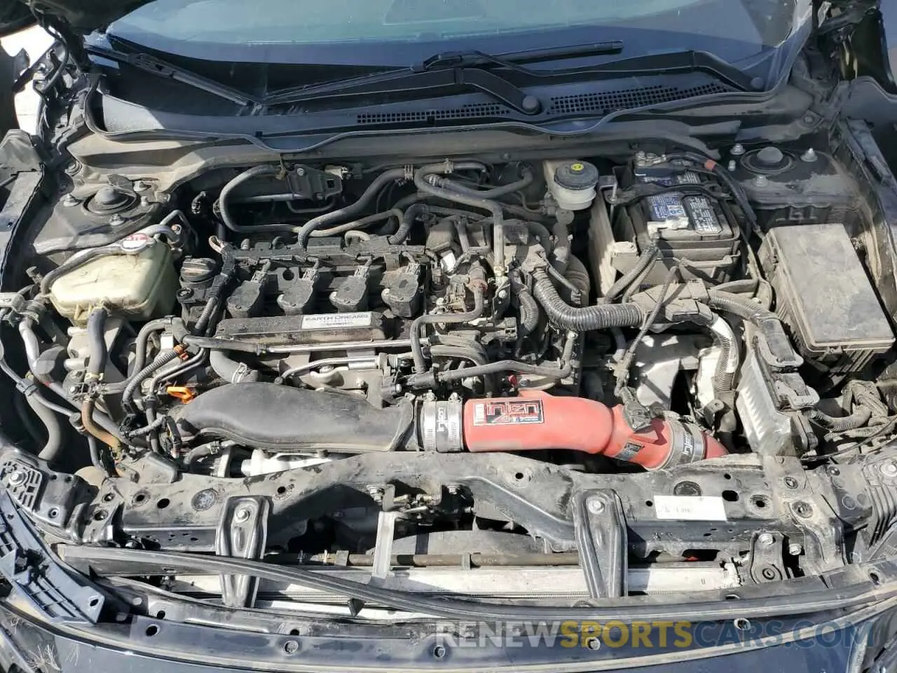 11 fotografías del automóvil dañado 2HGFC1E50LH705135 HONDA CIVIC 2020