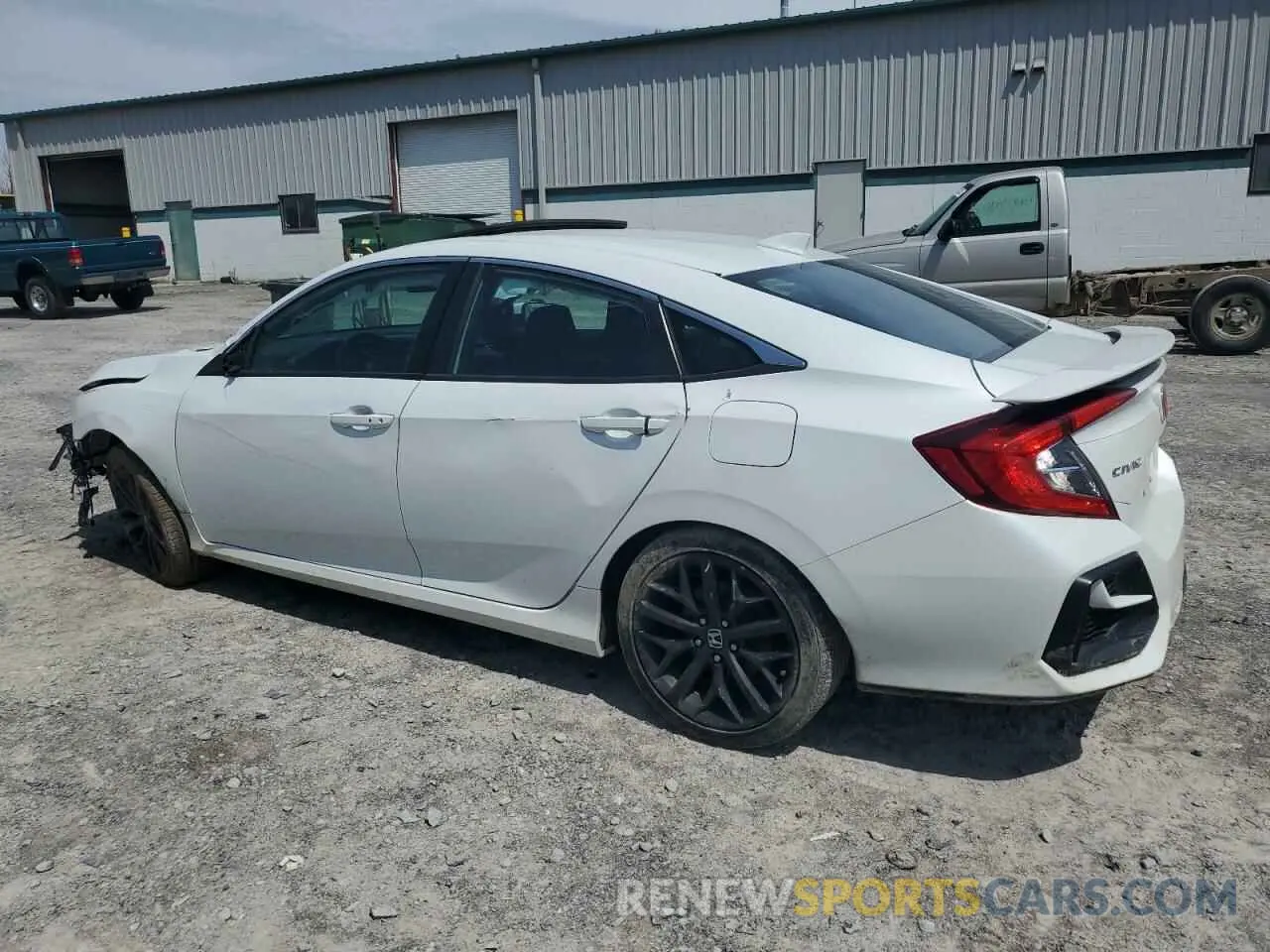 2 fotografías del automóvil dañado 2HGFC1E54LH706112 HONDA CIVIC 2020