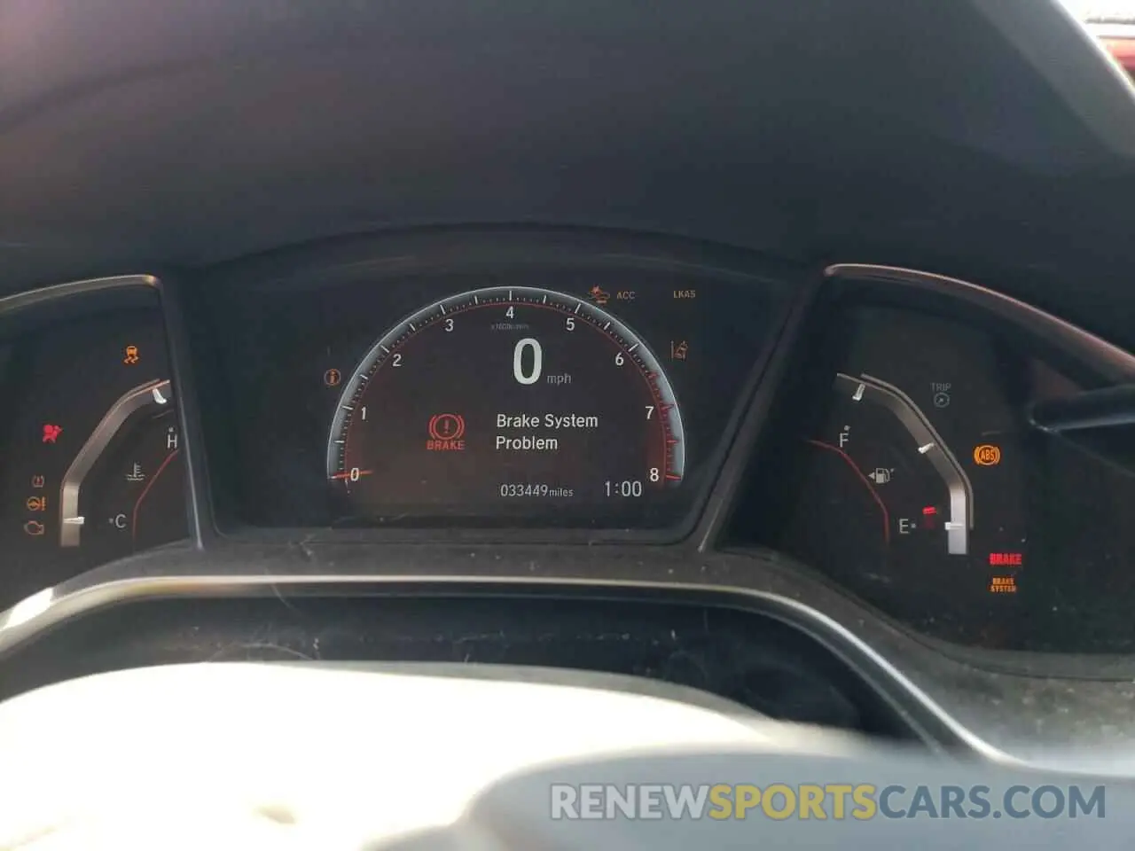 9 fotografías del automóvil dañado 2HGFC1E56LH700781 HONDA CIVIC 2020