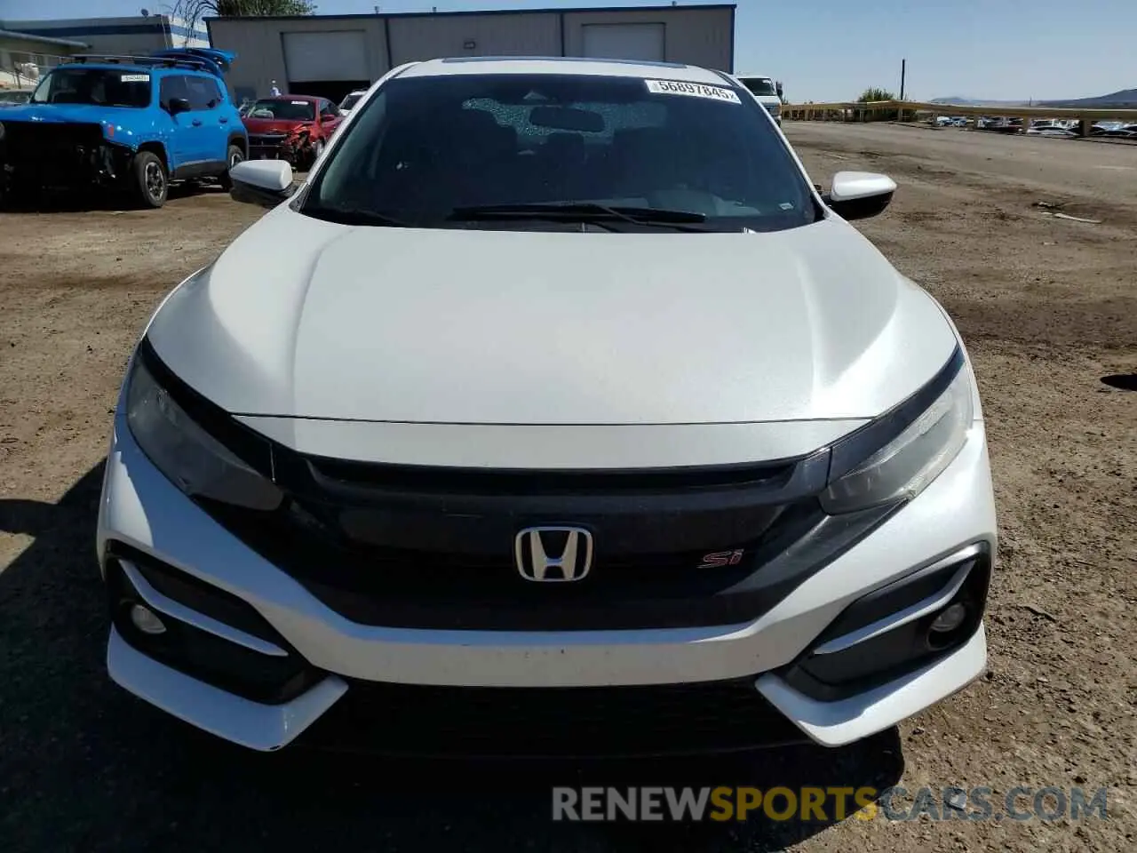5 fotografías del automóvil dañado 2HGFC1E57LH702944 HONDA CIVIC 2020