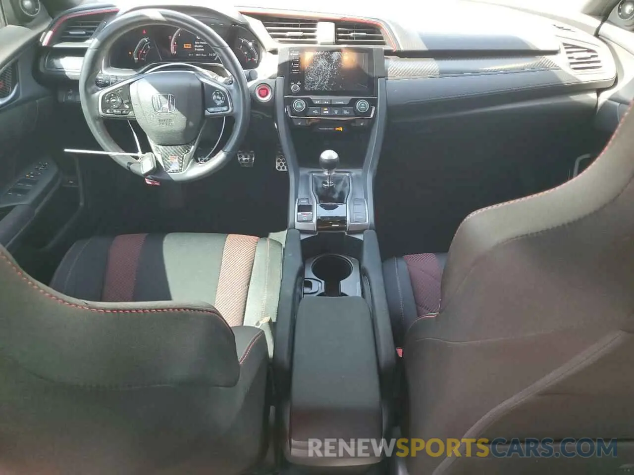 8 fotografías del automóvil dañado 2HGFC1E57LH702944 HONDA CIVIC 2020