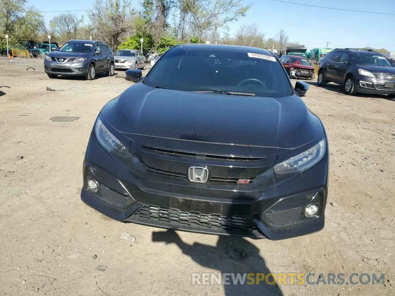 5 fotografías del automóvil dañado 2HGFC1E57LH706380 HONDA CIVIC 2020