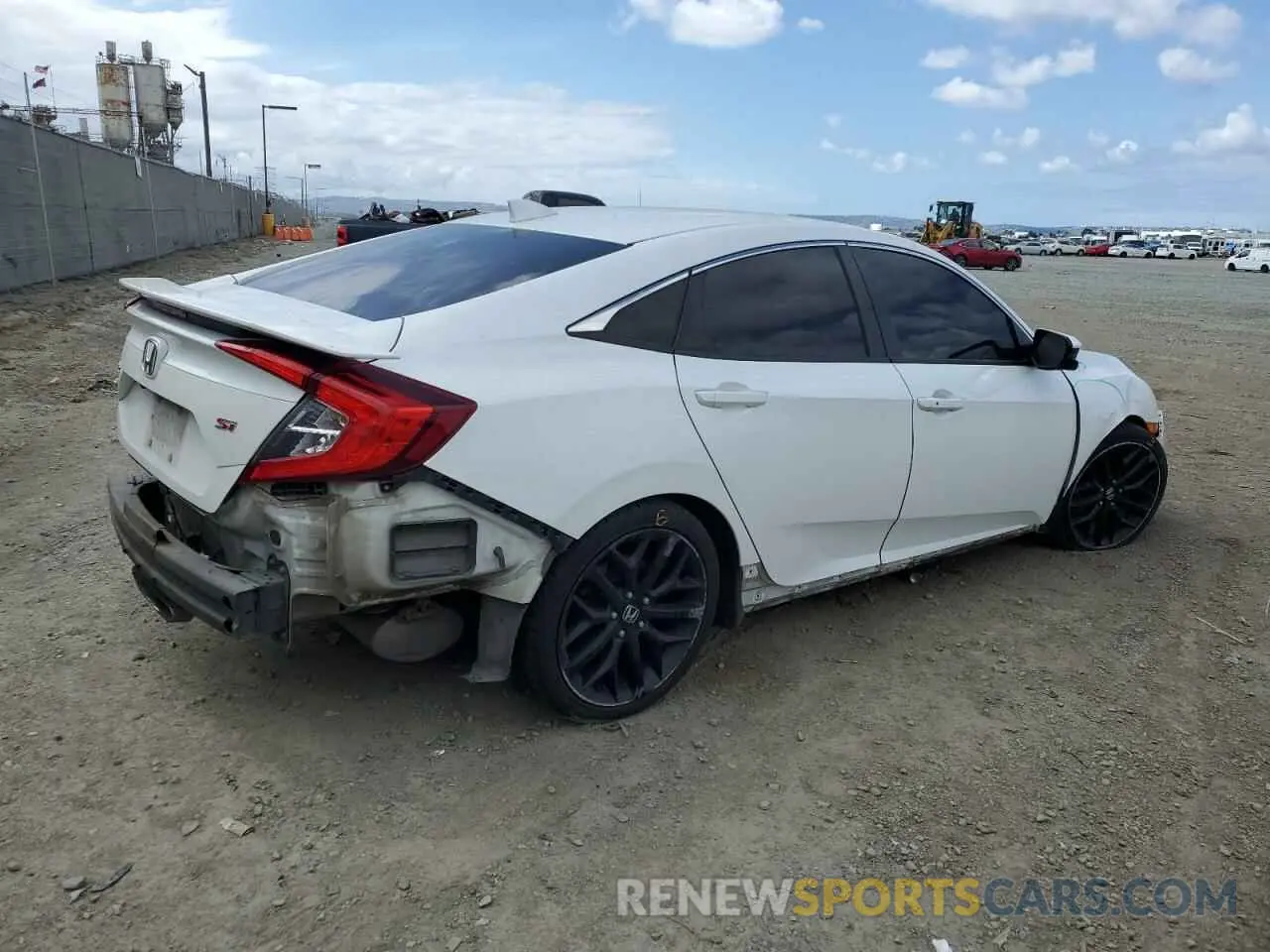 3 fotografías del automóvil dañado 2HGFC1E5XLH700931 HONDA CIVIC 2020