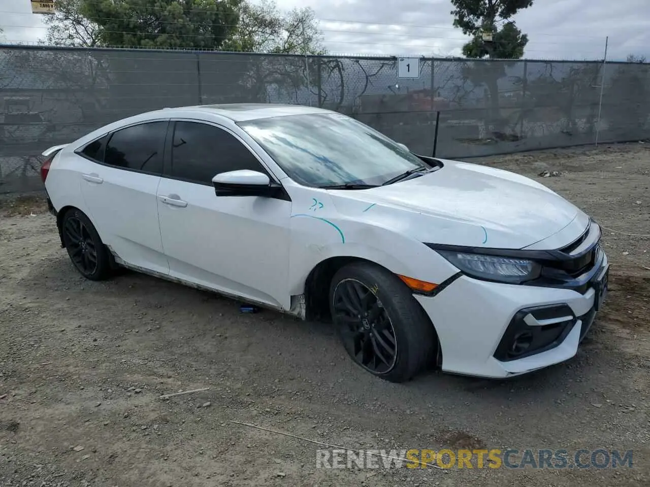 4 fotografías del automóvil dañado 2HGFC1E5XLH700931 HONDA CIVIC 2020