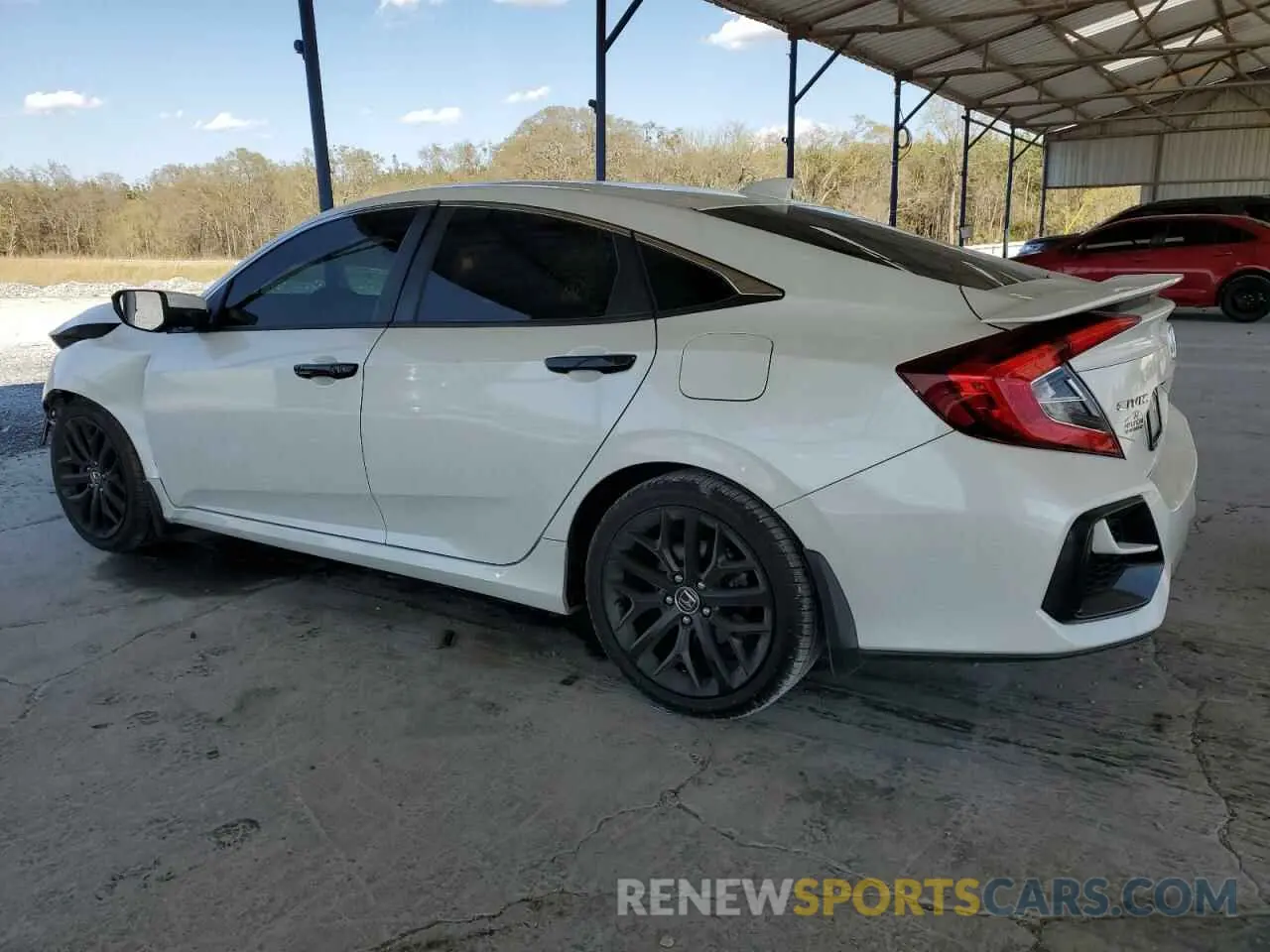 2 fotografías del automóvil dañado 2HGFC1E5XLH705823 HONDA CIVIC 2020