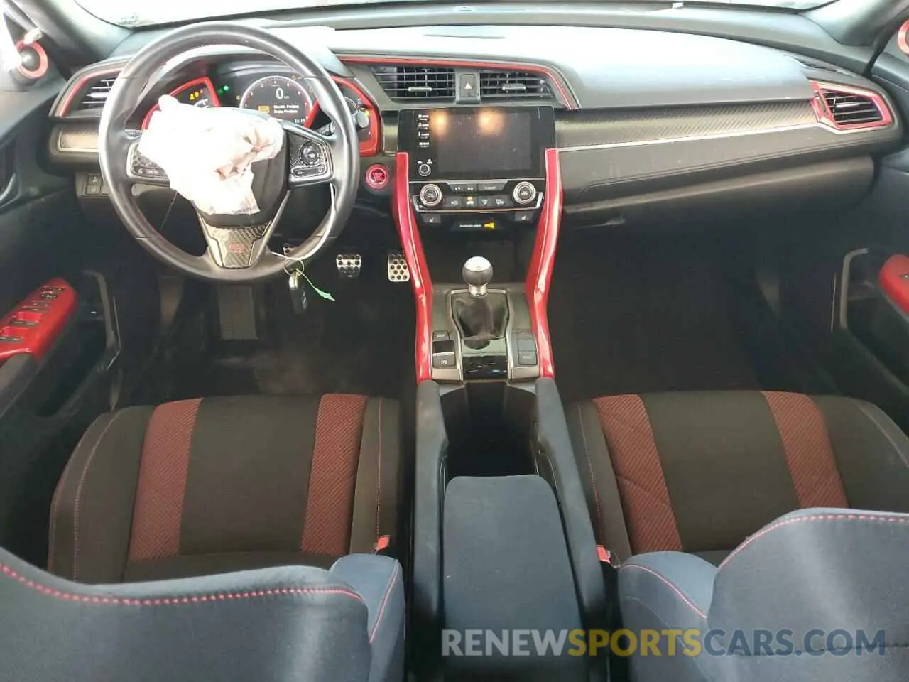 8 fotografías del automóvil dañado 2HGFC1E5XLH705823 HONDA CIVIC 2020