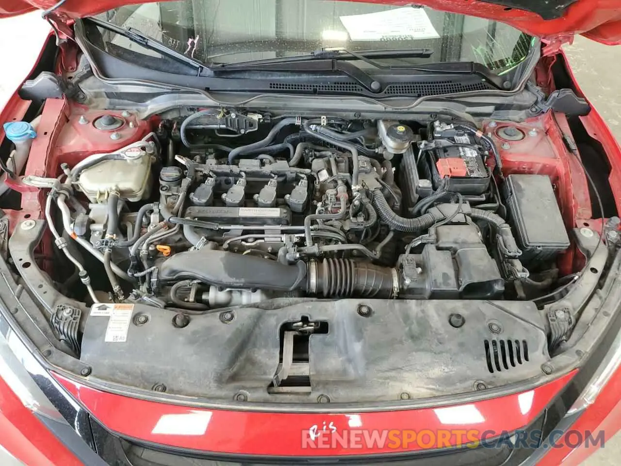 11 fotografías del automóvil dañado 2HGFC1F38LH682345 HONDA CIVIC 2020