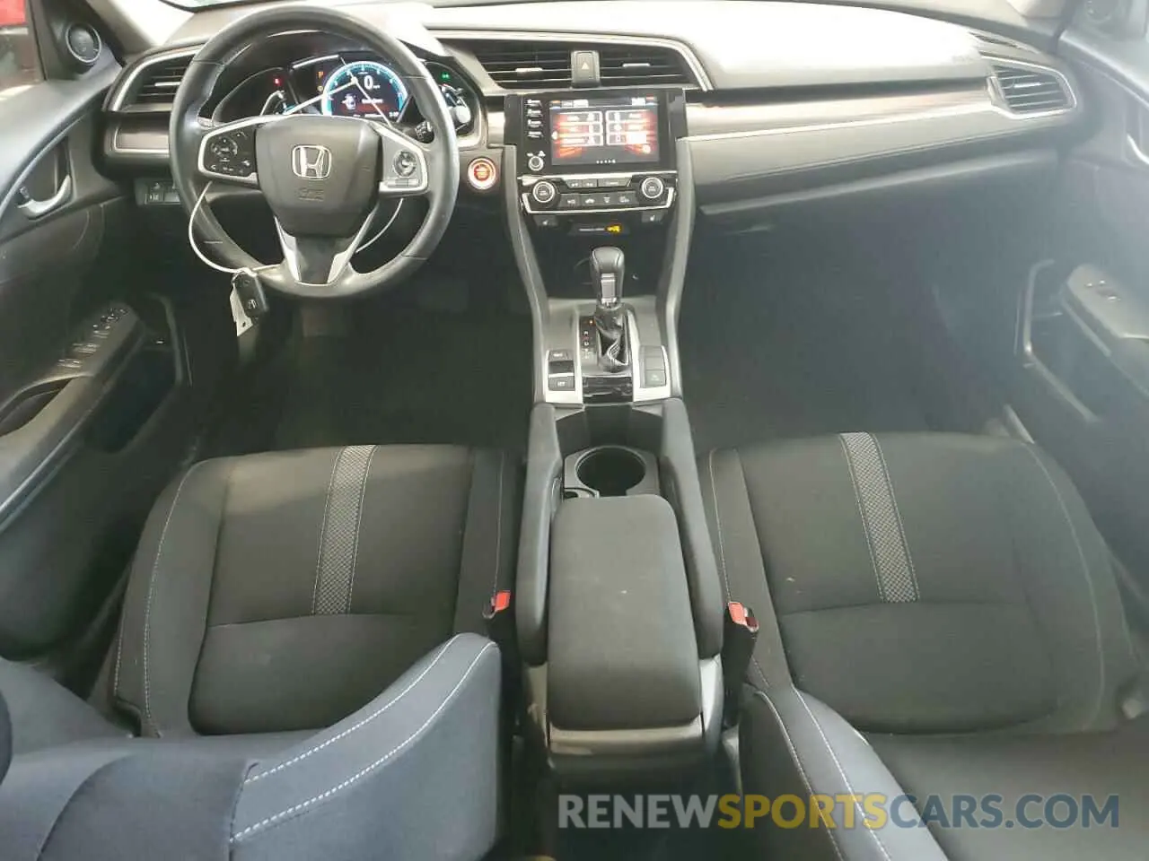 8 fotografías del automóvil dañado 2HGFC1F38LH682345 HONDA CIVIC 2020