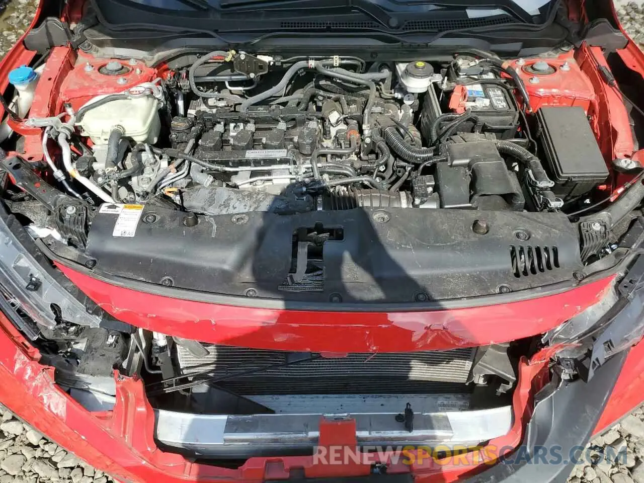 11 fotografías del automóvil dañado 2HGFC1F79LH680316 HONDA CIVIC 2020
