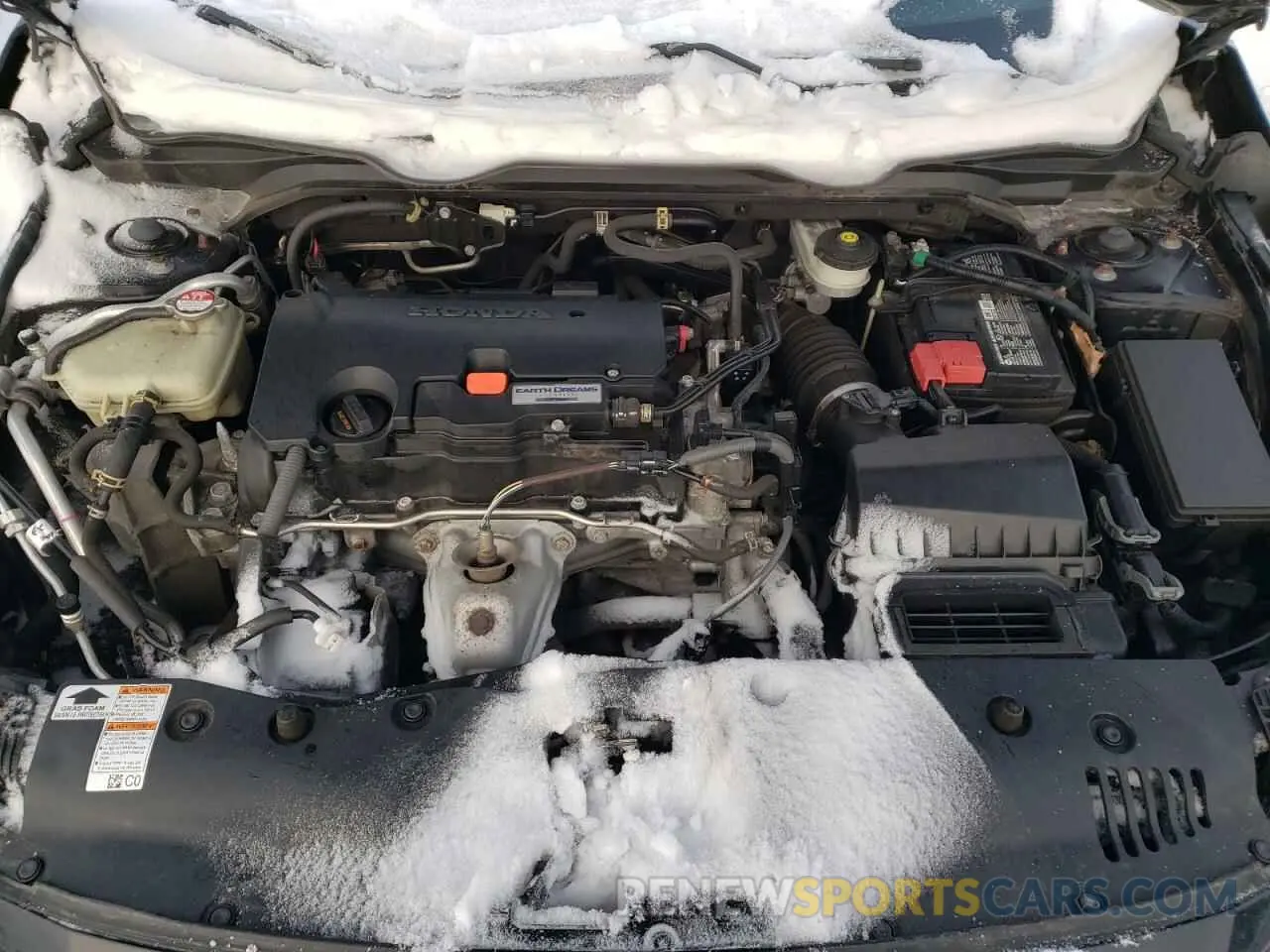 11 fotografías del automóvil dañado 2HGFC2E51LH013164 HONDA CIVIC 2020