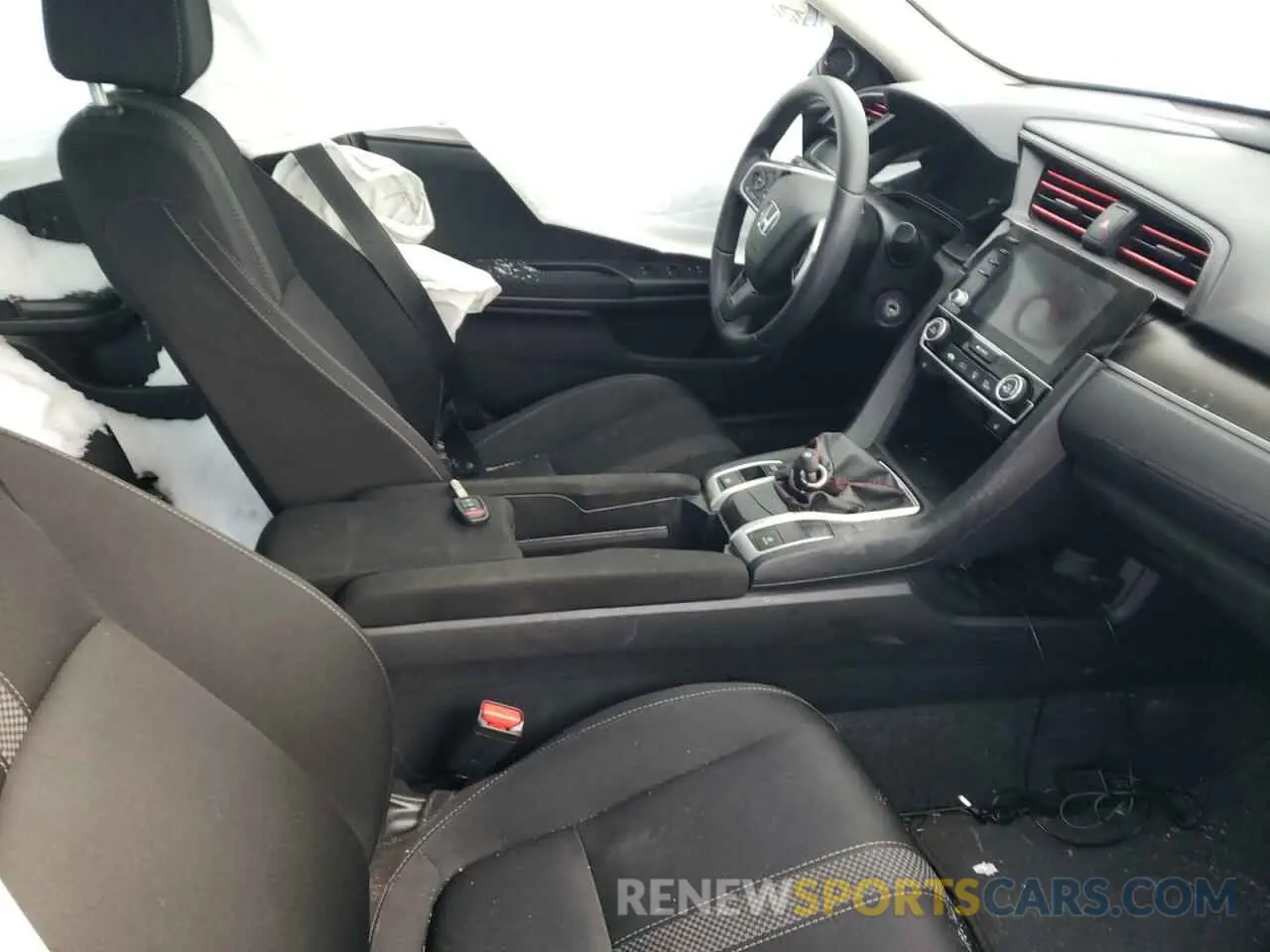7 fotografías del automóvil dañado 2HGFC2E51LH013164 HONDA CIVIC 2020