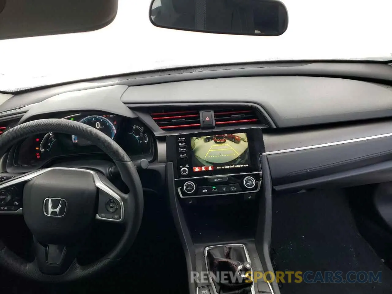 8 fotografías del automóvil dañado 2HGFC2E51LH013164 HONDA CIVIC 2020