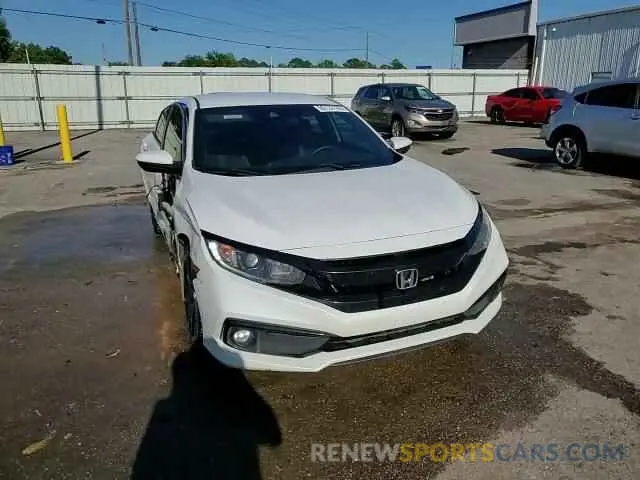 13 fotografías del automóvil dañado 2HGFC2E80LH505176 HONDA CIVIC 2020