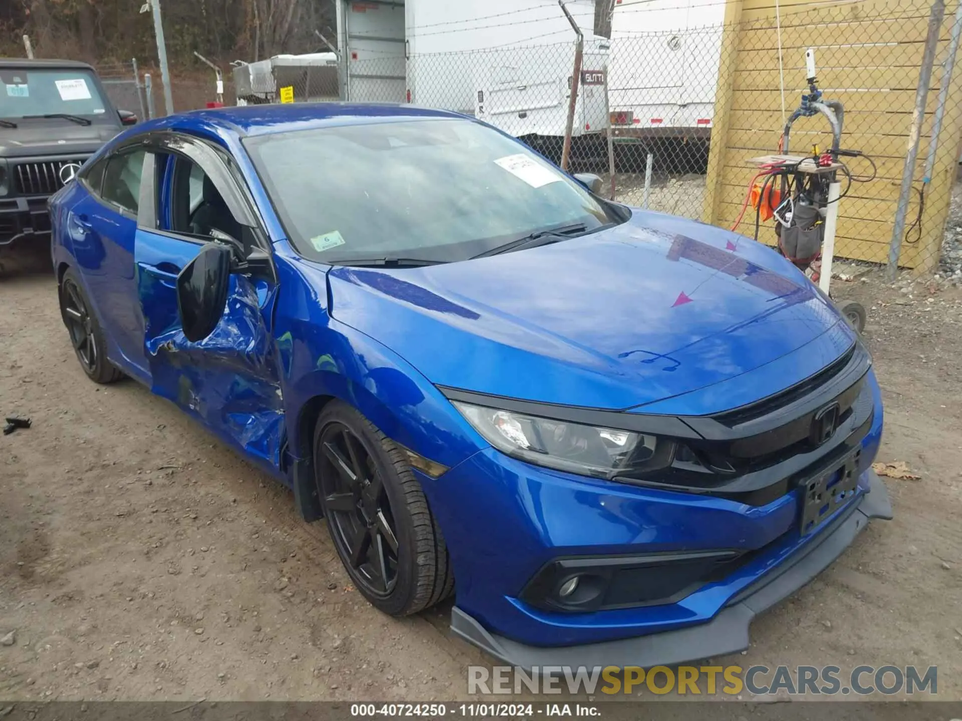1 fotografías del automóvil dañado 2HGFC2E80LH542180 HONDA CIVIC 2020