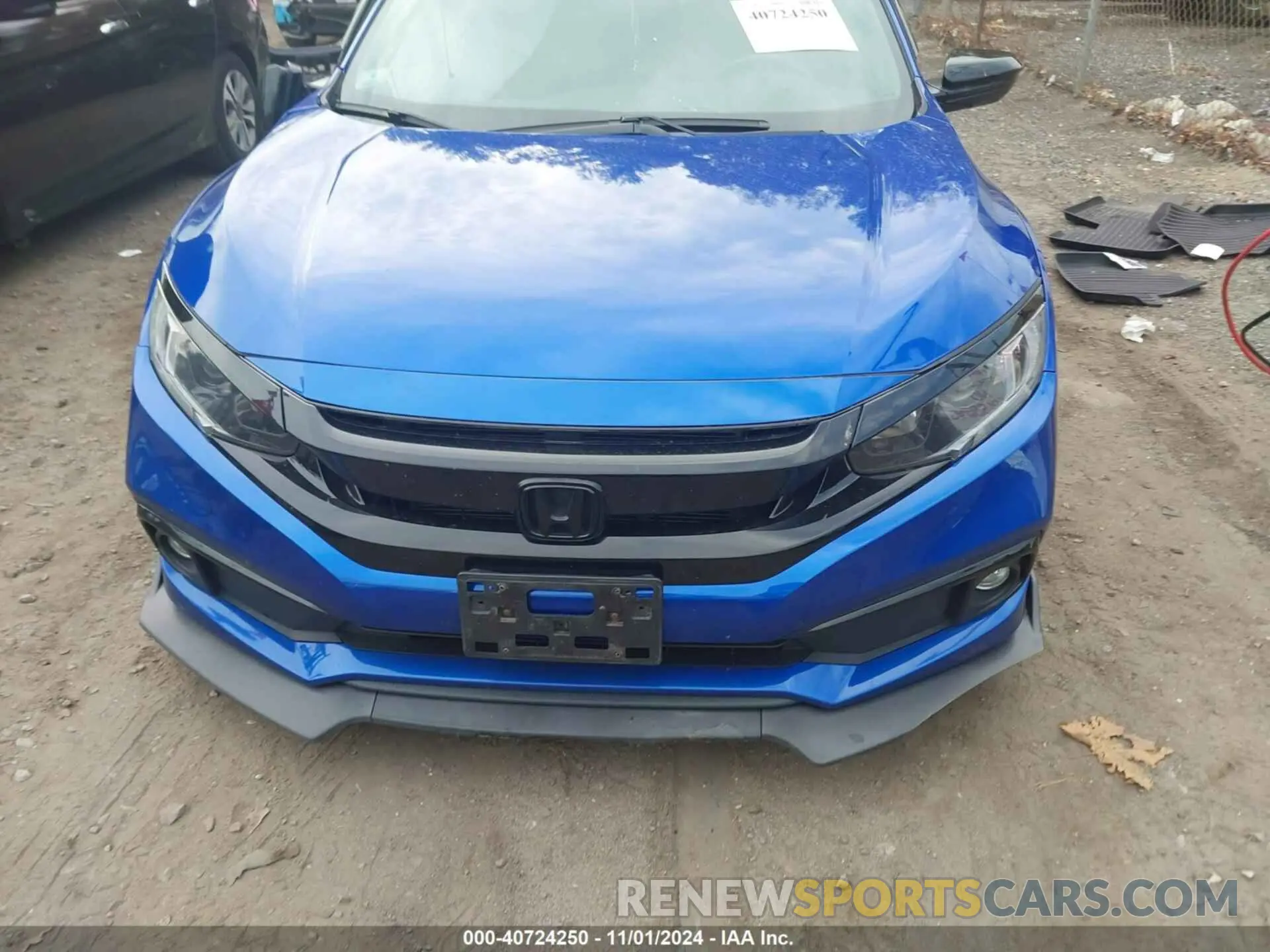 12 fotografías del automóvil dañado 2HGFC2E80LH542180 HONDA CIVIC 2020