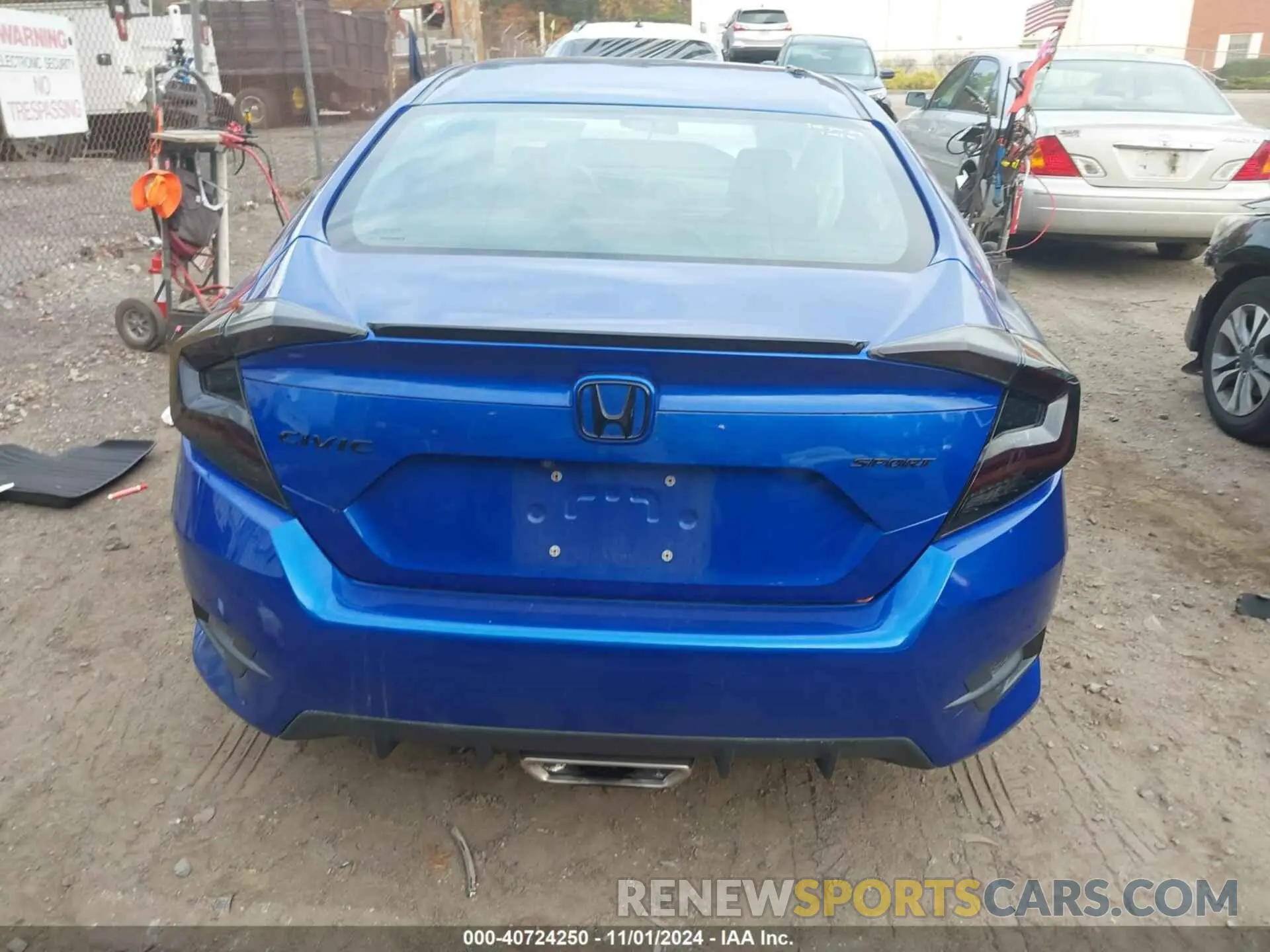 16 fotografías del automóvil dañado 2HGFC2E80LH542180 HONDA CIVIC 2020