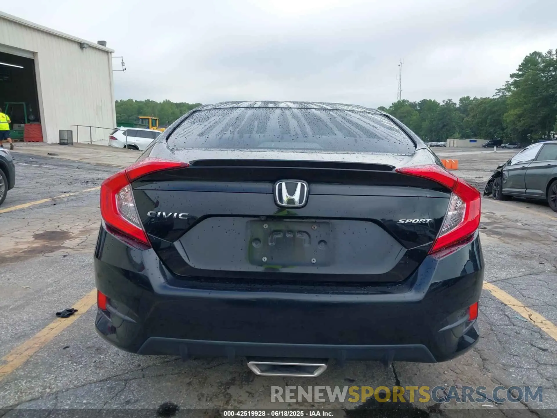 16 fotografías del automóvil dañado 2HGFC2E84LH535961 HONDA CIVIC 2020