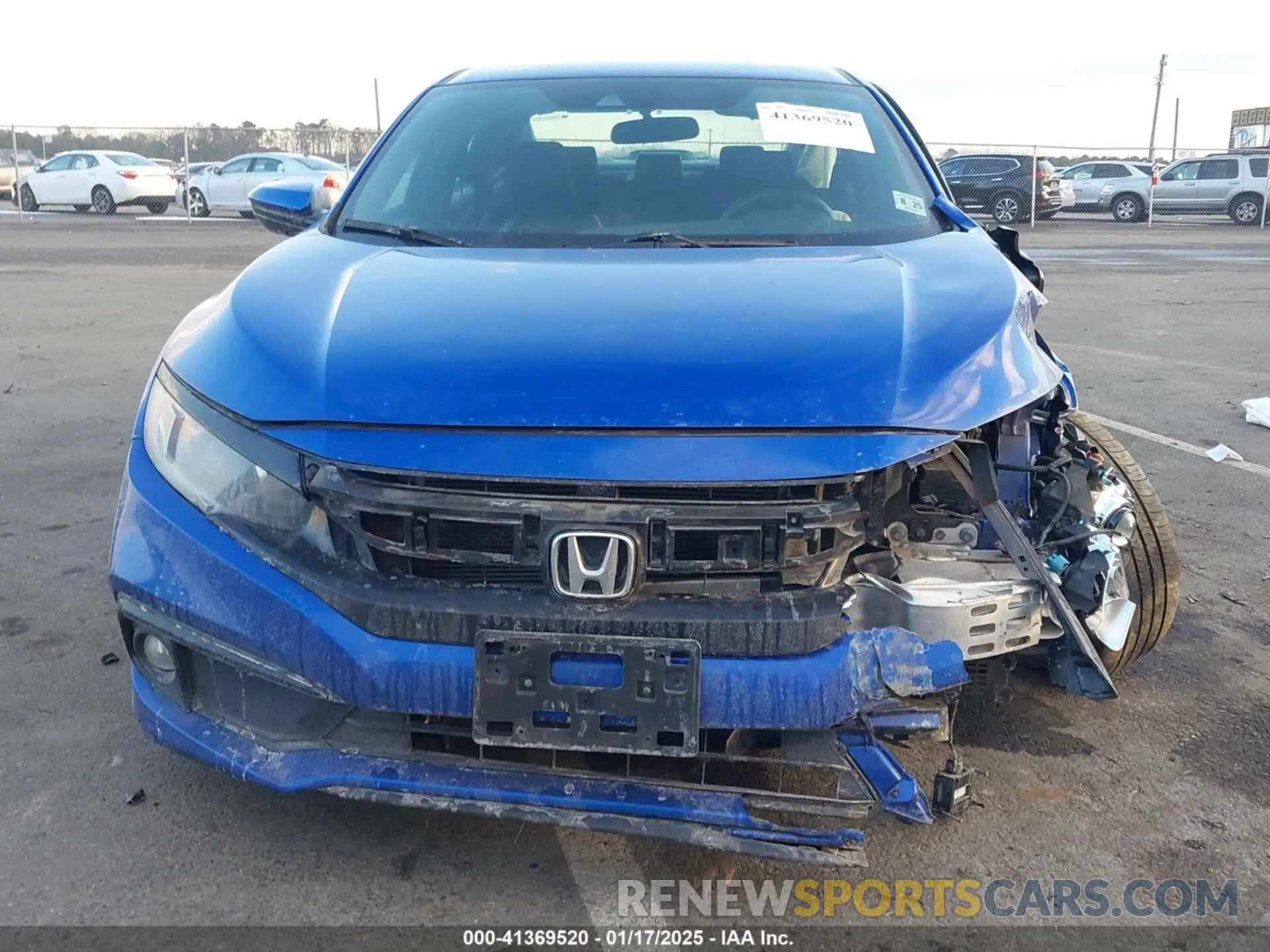 12 fotografías del automóvil dañado 2HGFC2E89LH503703 HONDA CIVIC 2020