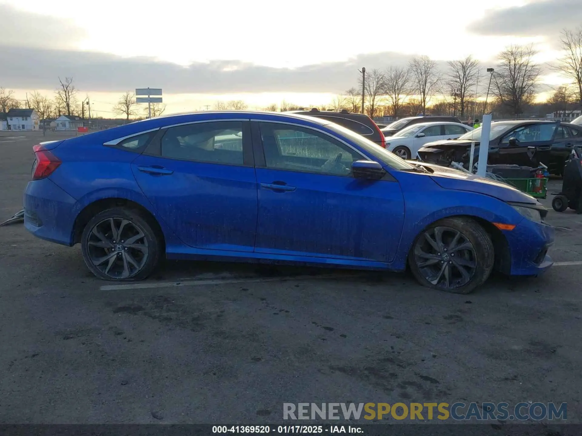 13 fotografías del automóvil dañado 2HGFC2E89LH503703 HONDA CIVIC 2020