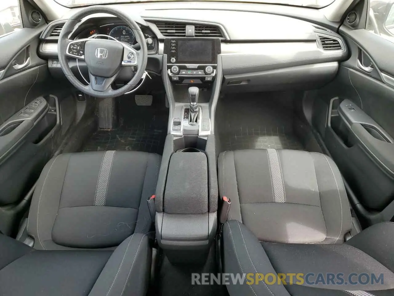8 fotografías del automóvil dañado 2HGFC2F50LH020444 HONDA CIVIC 2020