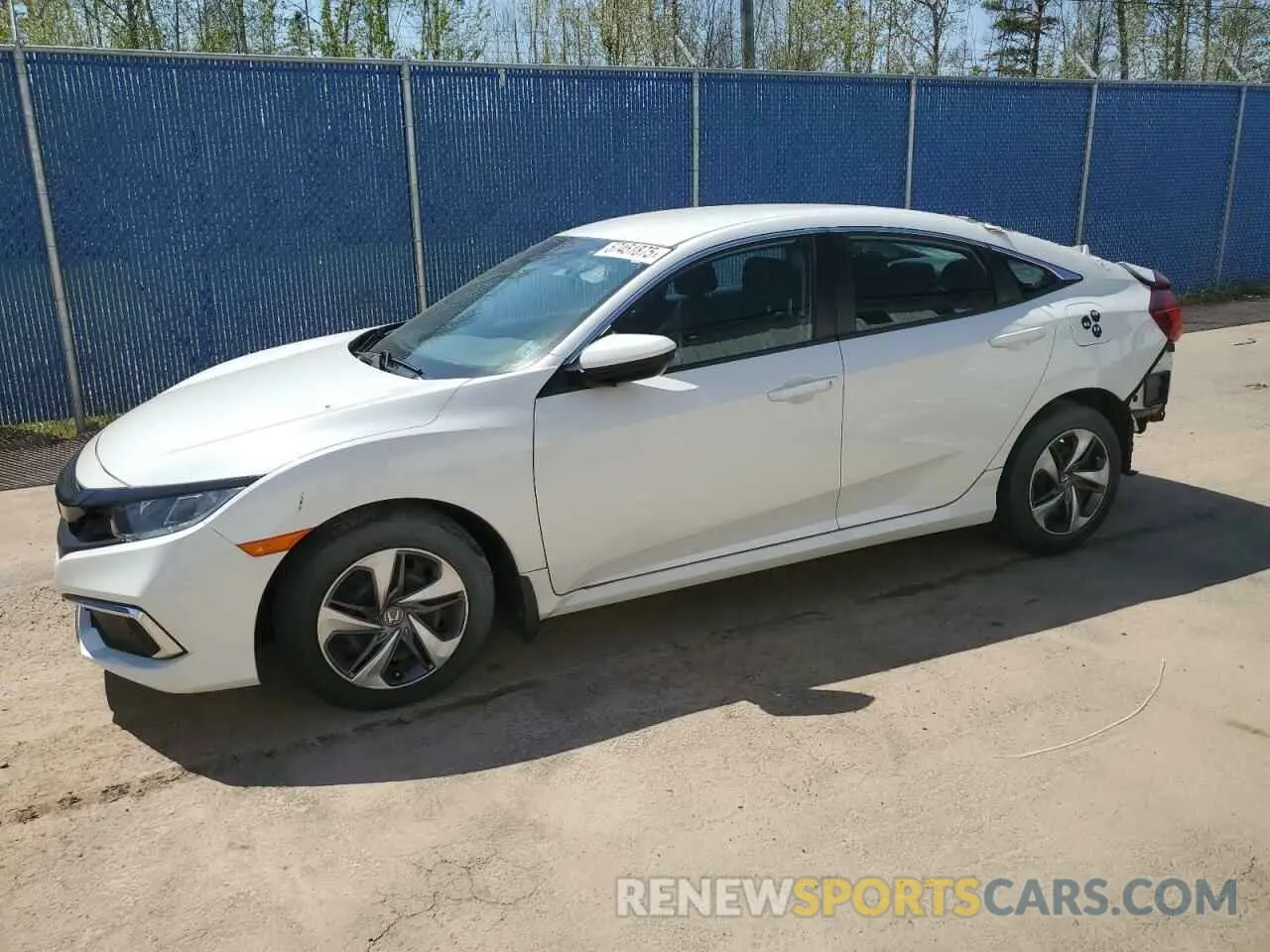 1 fotografías del automóvil dañado 2HGFC2F52LH035365 HONDA CIVIC 2020