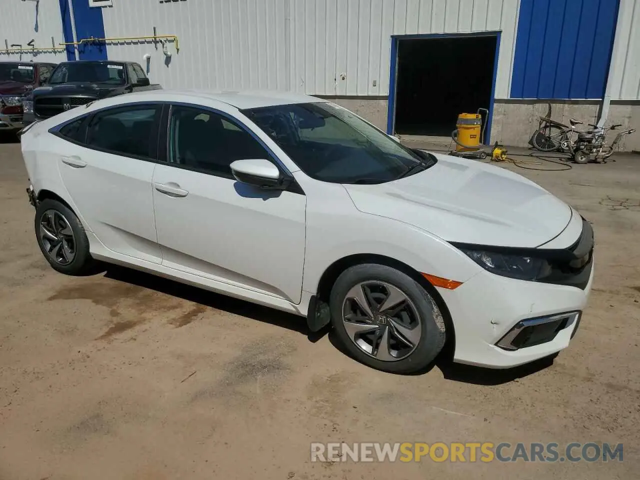 4 fotografías del automóvil dañado 2HGFC2F52LH035365 HONDA CIVIC 2020