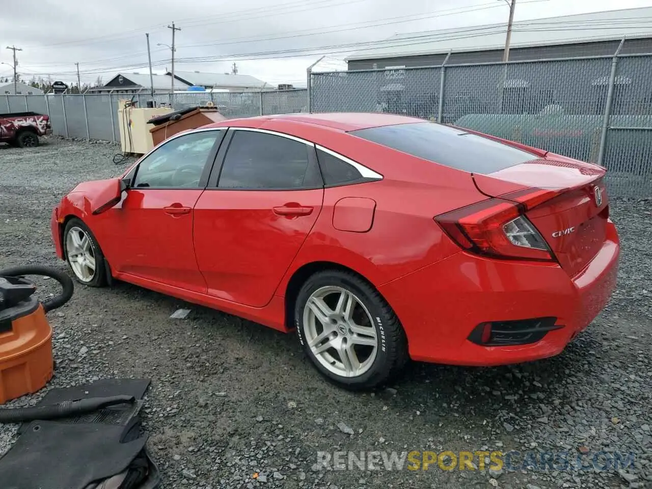 2 fotografías del automóvil dañado 2HGFC2F54LH001959 HONDA CIVIC 2020