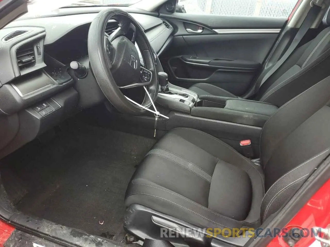 7 fotografías del automóvil dañado 2HGFC2F54LH001959 HONDA CIVIC 2020