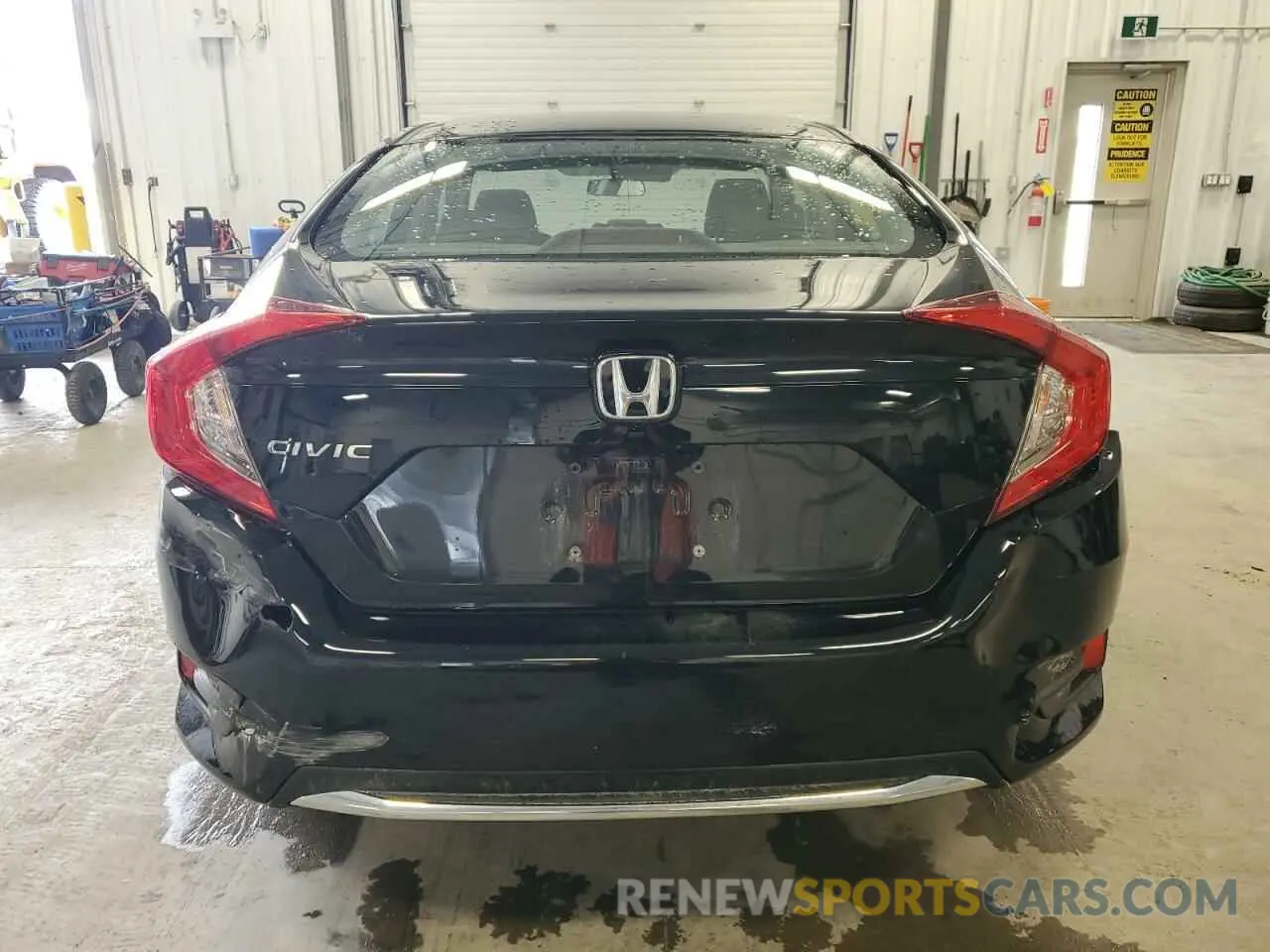 6 fotografías del automóvil dañado 2HGFC2F54LH004098 HONDA CIVIC 2020