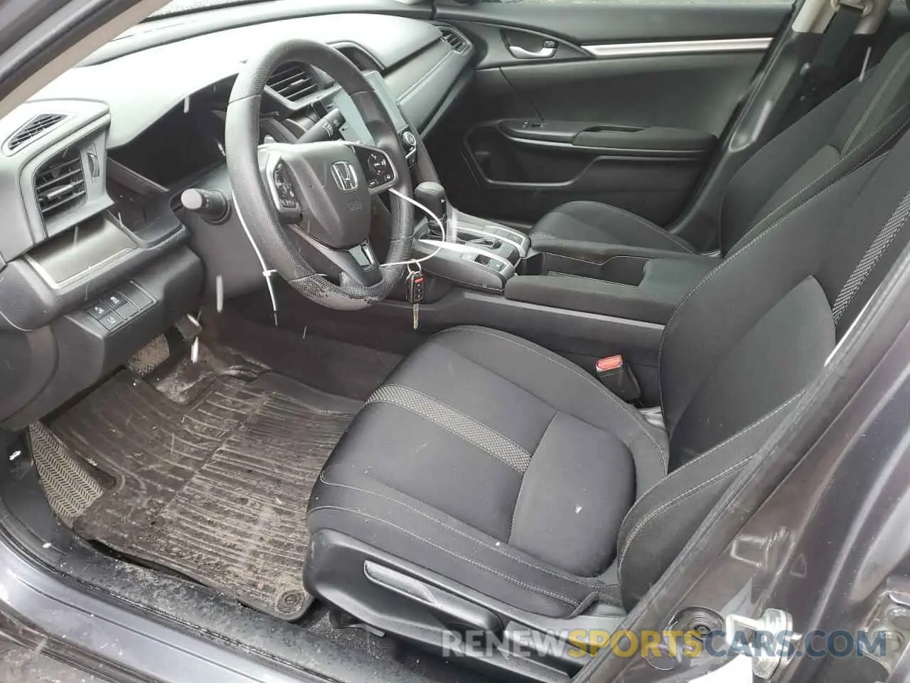 7 fotografías del automóvil dañado 2HGFC2F57LH033224 HONDA CIVIC 2020
