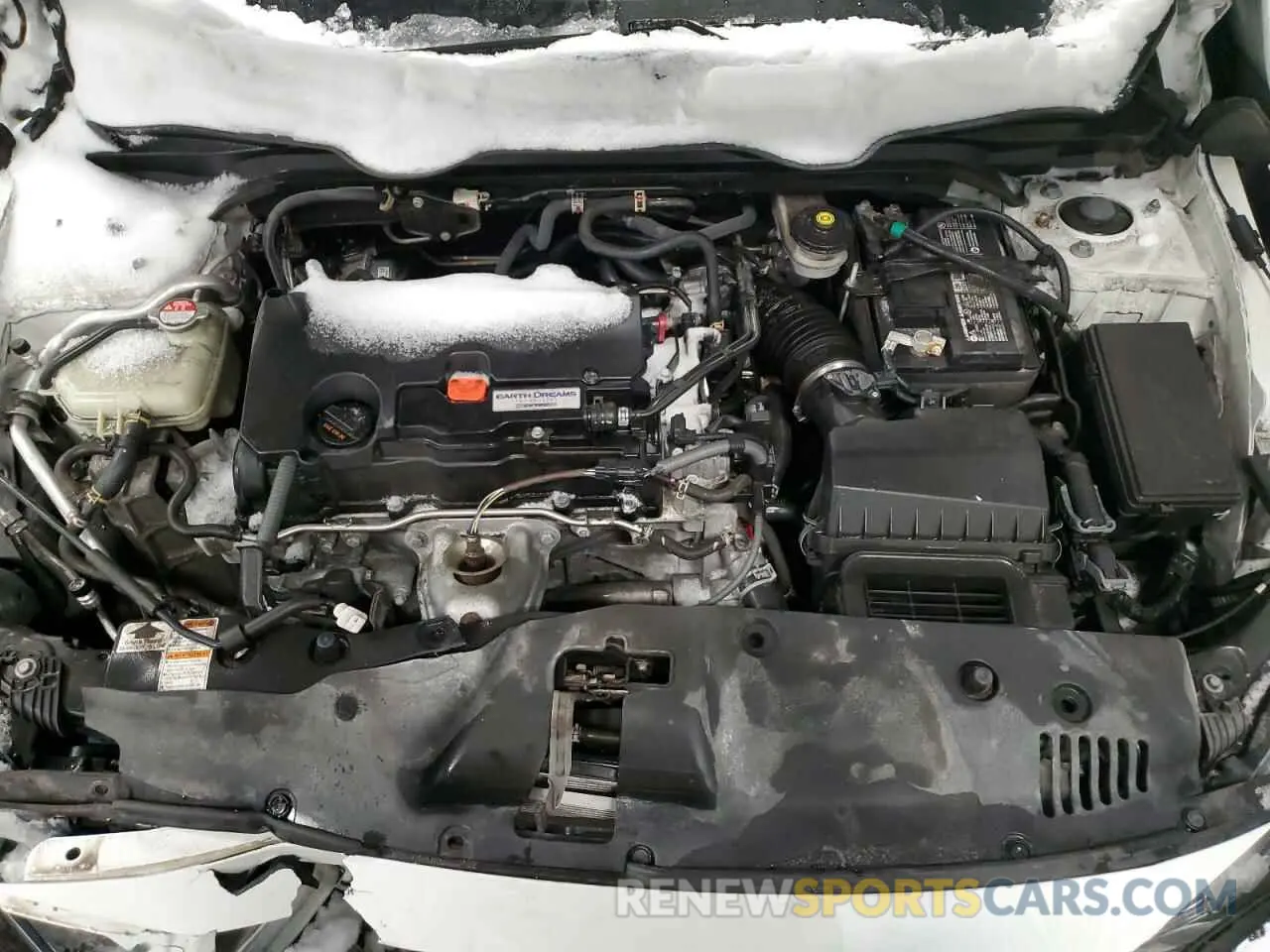 11 fotografías del automóvil dañado 2HGFC2F58LH007201 HONDA CIVIC 2020